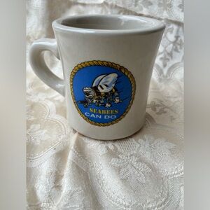 US Navy SEABEES Can Do 11oz Coffee Mug